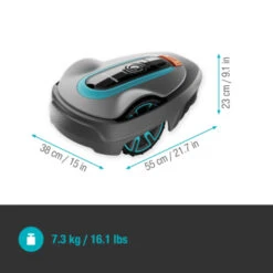 Gardena Robotmaaier Smart SILENO City 250 M² - 17cm -Gardena Winkel 123 61